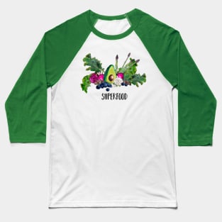 superfood Baseball T-Shirt